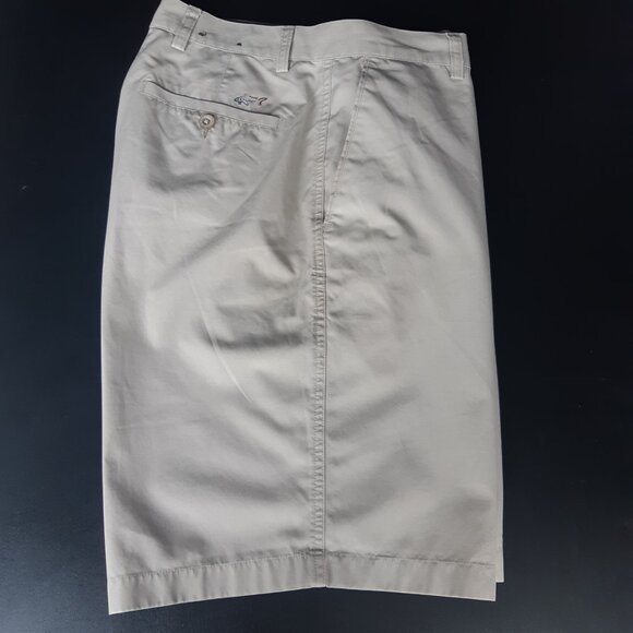 Greg Norman SZ 34 Beige 100% Cotton Men's Shorts - Picture 2 of 11